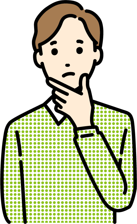 意思決定に迷う経営者のイラスト