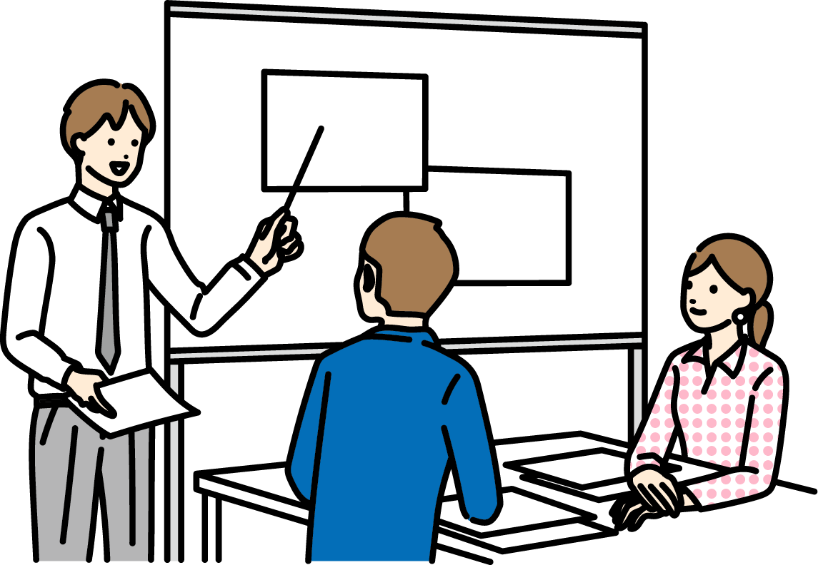 バックオフィスのイラスト