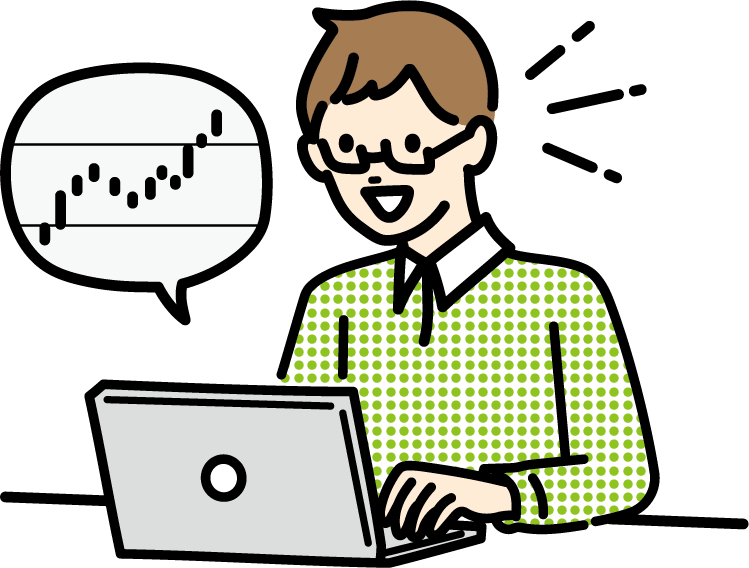 業務フロー組み込みのイラスト